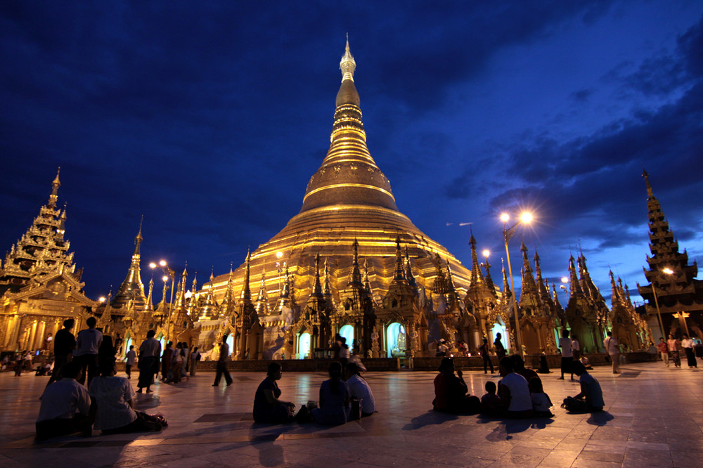 Shwedagon after Sunset