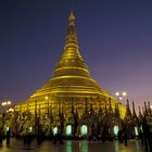 Shwedagon in der Dämmerung