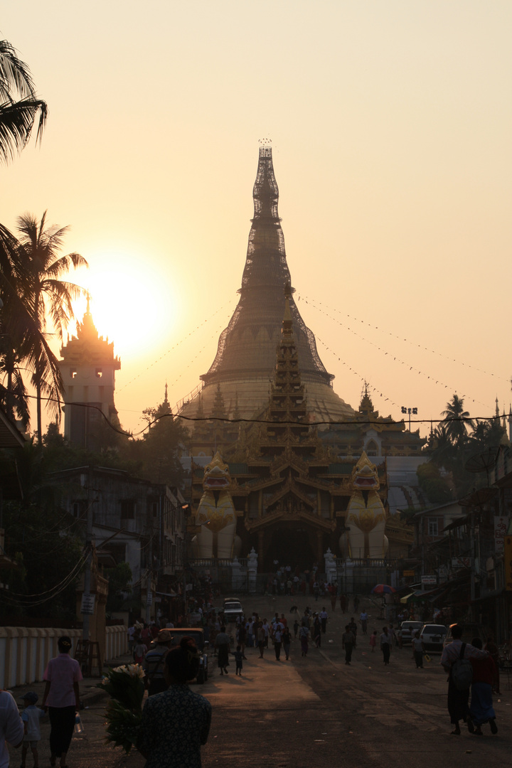 shwedagon pagoda Yangon