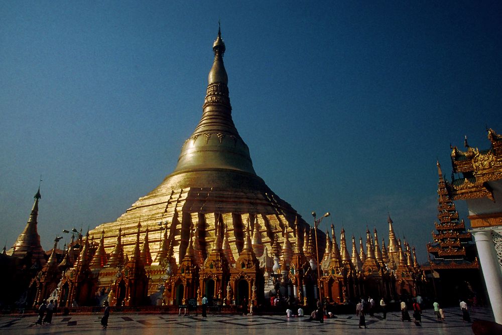 Shwedagon Pagode in Rangun