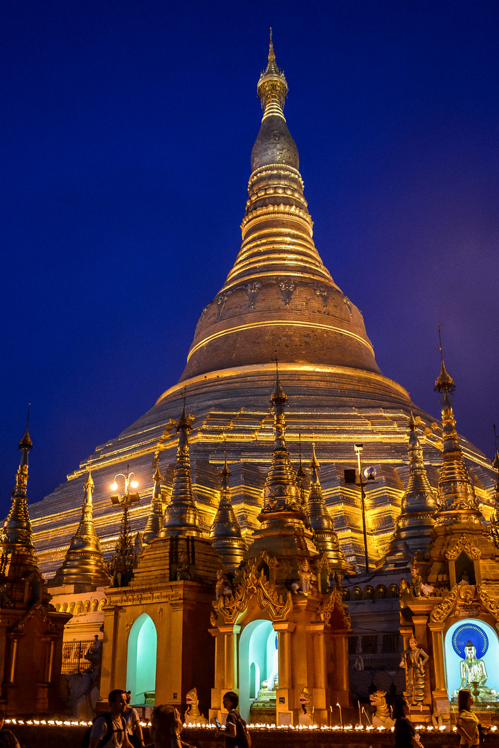 Shwedagon-Pagode in Yangon