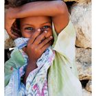 Shy girl of Dahlak island