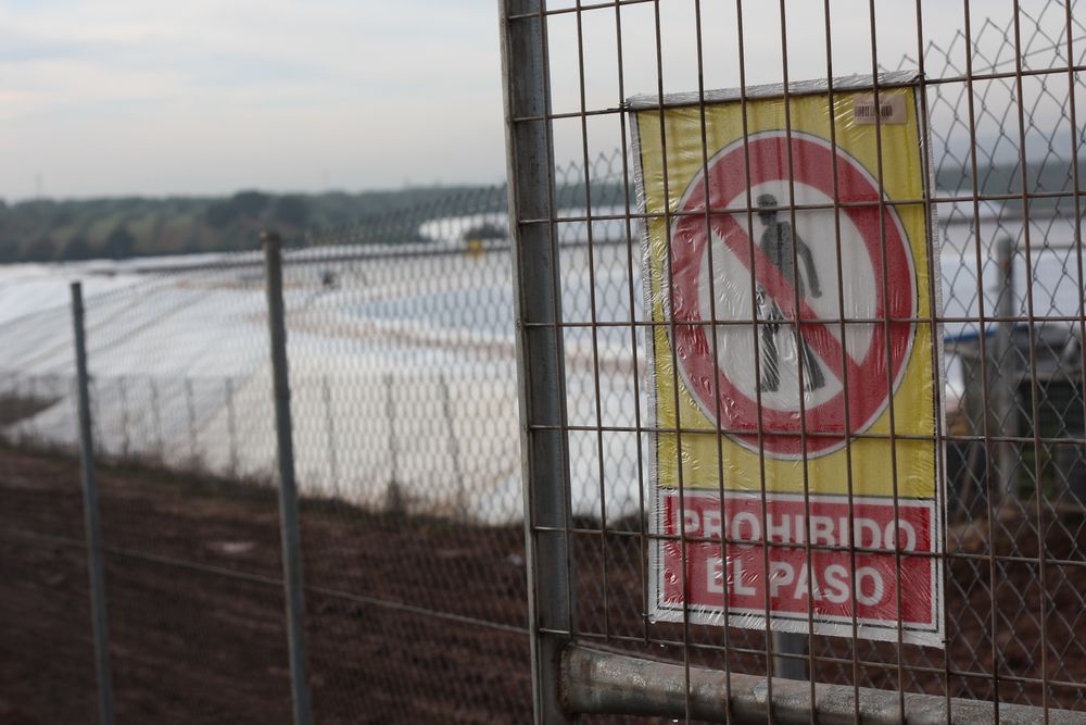 ... si pasas corres peligro de sufrir un accidente...