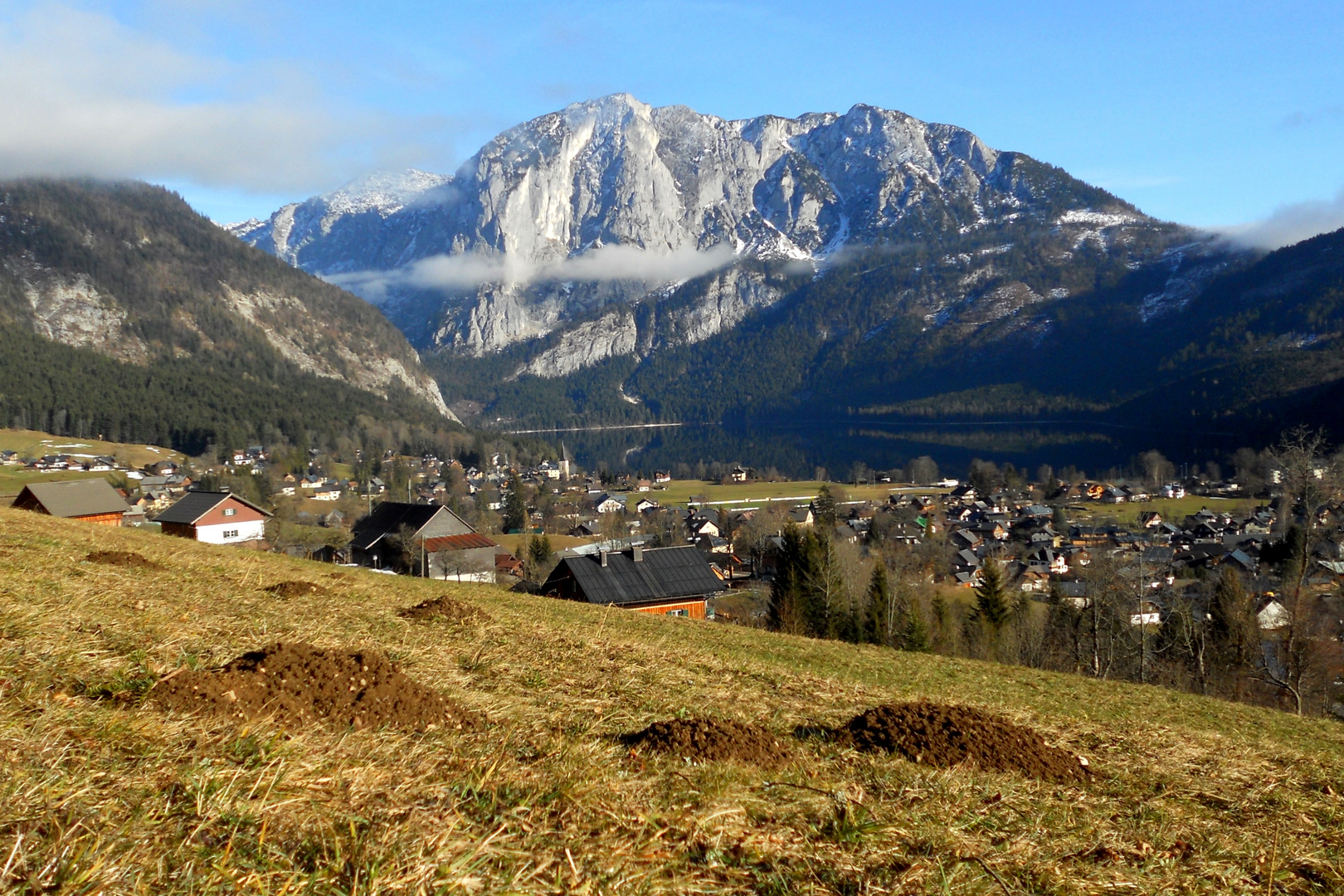 Siaht ma Scherhaufn am Dreikönigstog, goar koa Schnee mehr kemma mog!