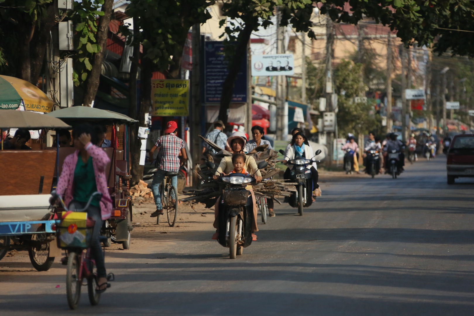 Siam Reap Straßenleben