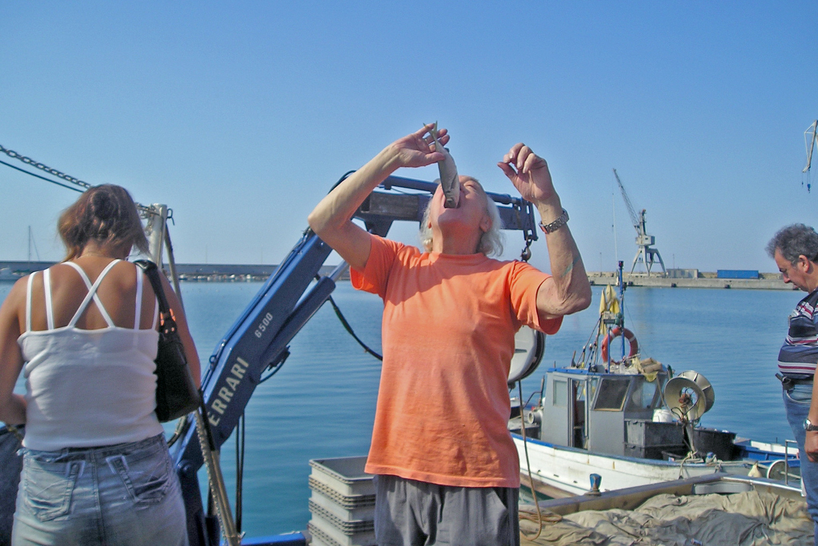 Siamo mangiatori di pesce fresco