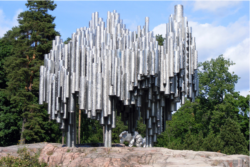 Sibelius Denkmal kompltett