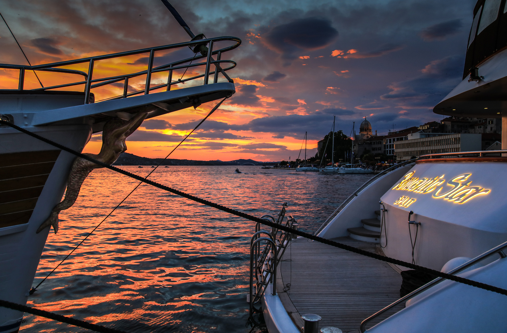 Sibenik am Abend 2