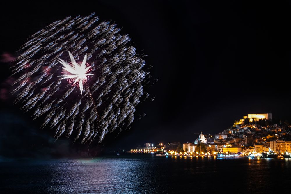 Sibenik Feuerwerk 2