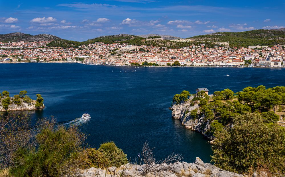 Sibenik, Stadtansicht, Dalmatien, Kroatien