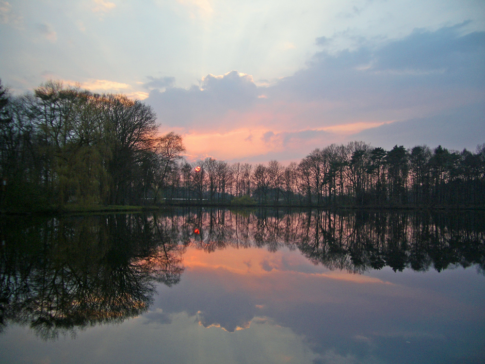 Sibirien bei Elmshorn 08.04.2008 Foto & Bild sonnenuntergänge, himmel