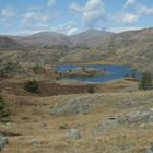 Sibirischer Bergsee im August....