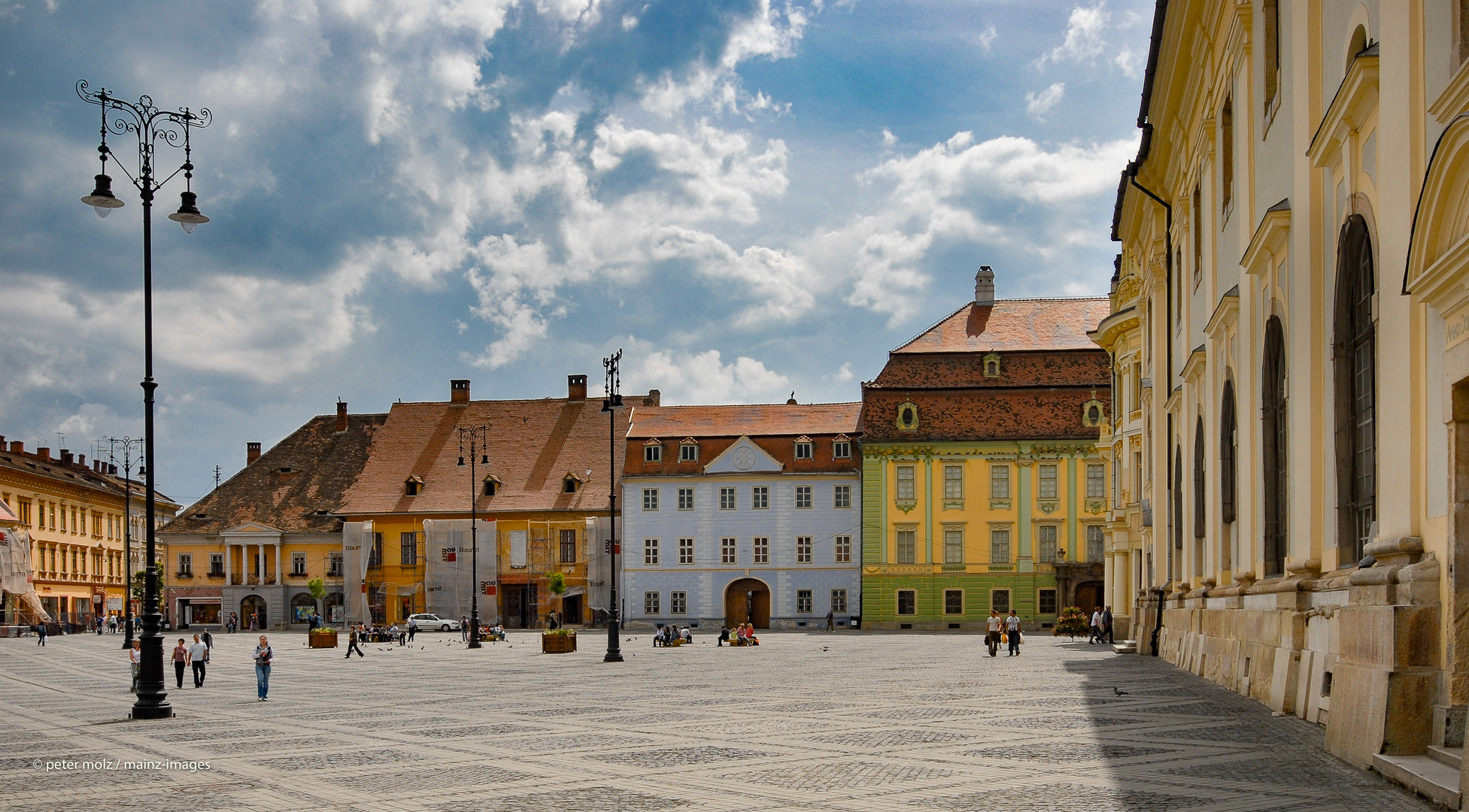 Sibiu/Rumänien - Blick auf den großen Ring | Juni 2006