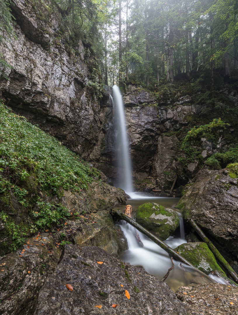 Sibli Wasserfall am Tegernsee