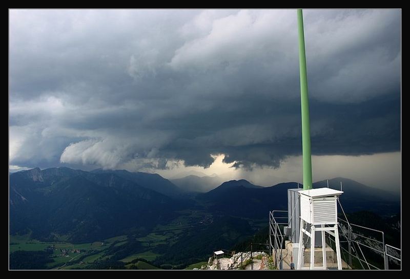 sich näherndes Gewitter