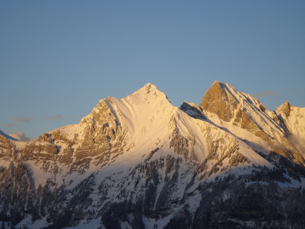 Sichelkamm Abendstimmung