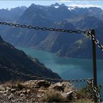 sicher über dem Blaustättersee...