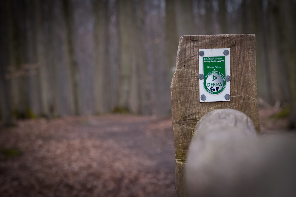 Sicherer Waldweg