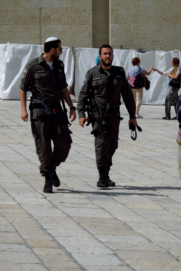 Sicherheit ist in Israel groß geschrieben