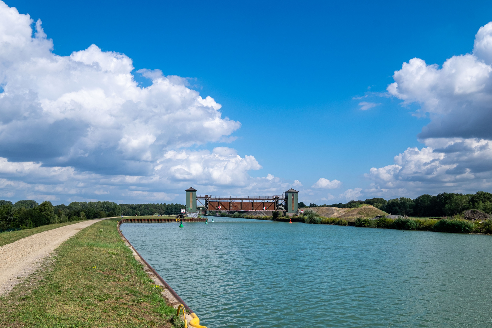 Sicherheitstor Gelmer am DEKanal