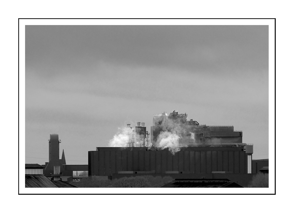 Sicht 2 vom Hüttenwerk Duisburg / vue du haut fourneau