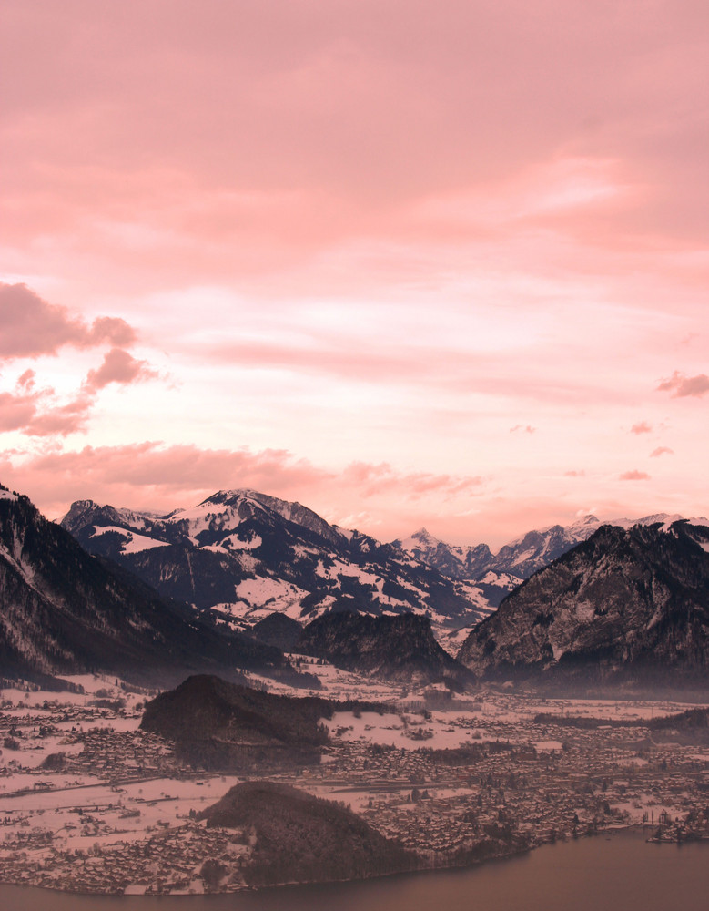 Sicht auf Adelboden