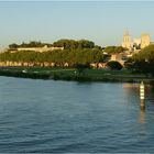 Sicht auf Avignon