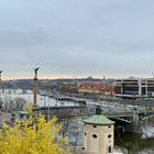 Sicht auf Cechuv Most Brücke_Prag