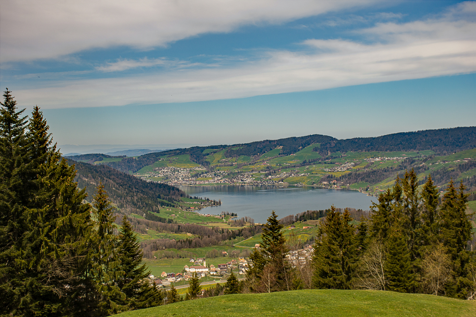  Sicht auf den Ägerisee