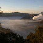 Sicht auf den Bromo in Java