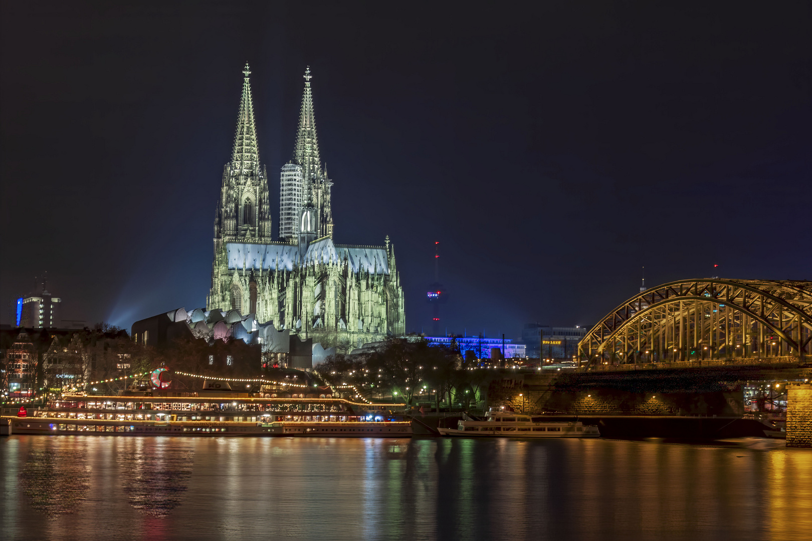 Sicht auf den Dom in Köln