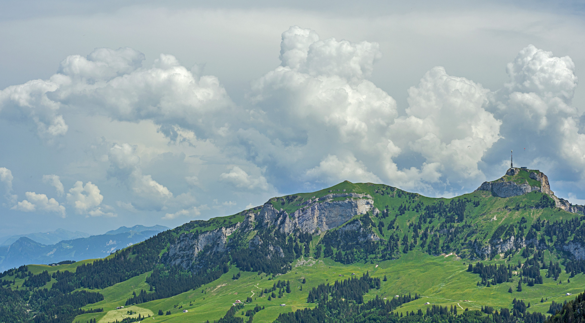 Sicht auf den Hohen Kasten