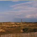 Sicht auf den Leuchturm von Norderney