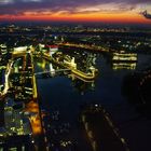 Sicht auf den Medienhafen in Düsseldorf