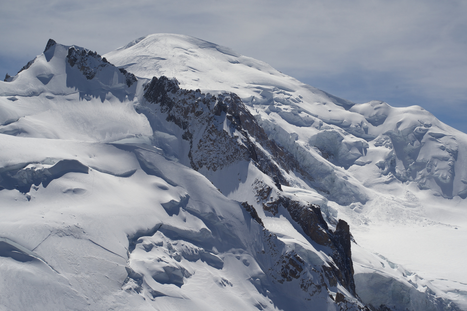 Sicht auf den Mont Blanc