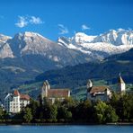 Sicht auf Rapperswil-Jona