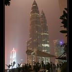 sicht auf twin-towers - KL by night II