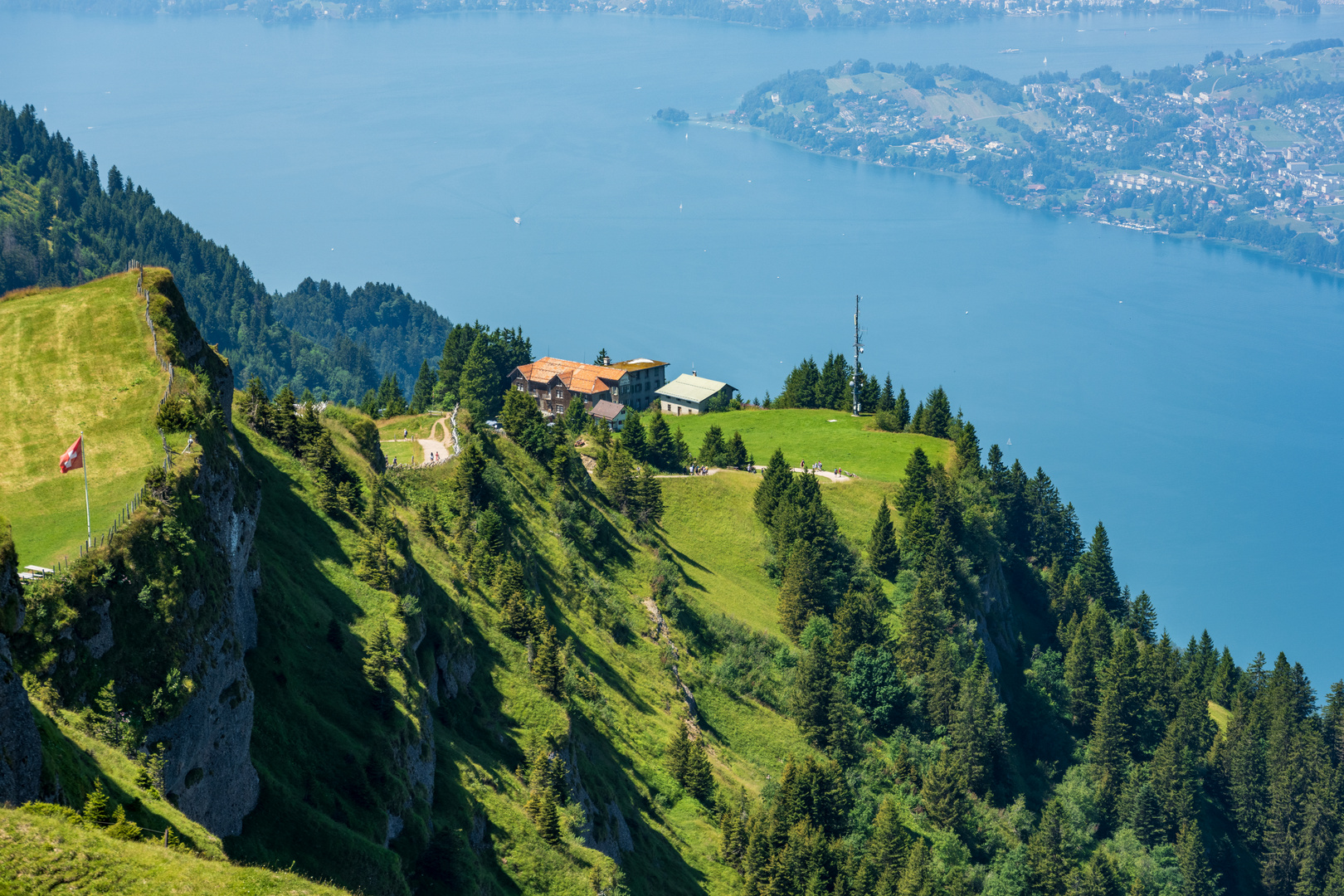 Sicht auf Vierwaldstättersee