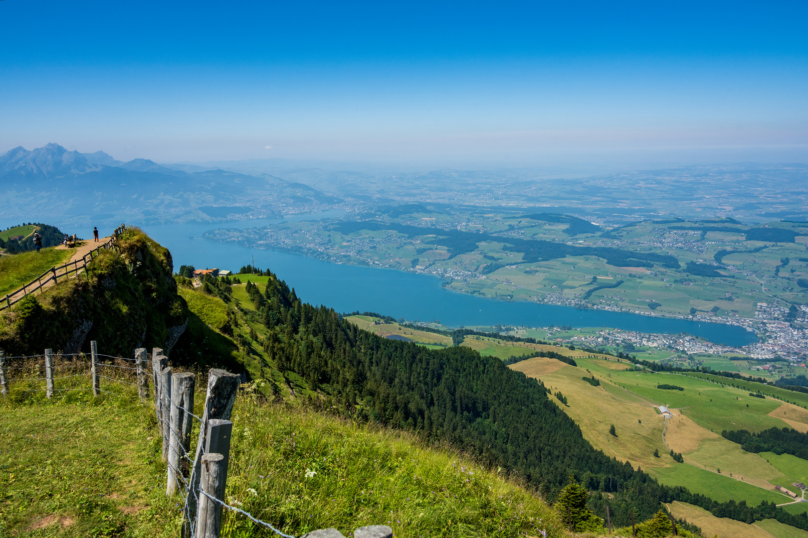 Sicht auf Vierwaldstättersee