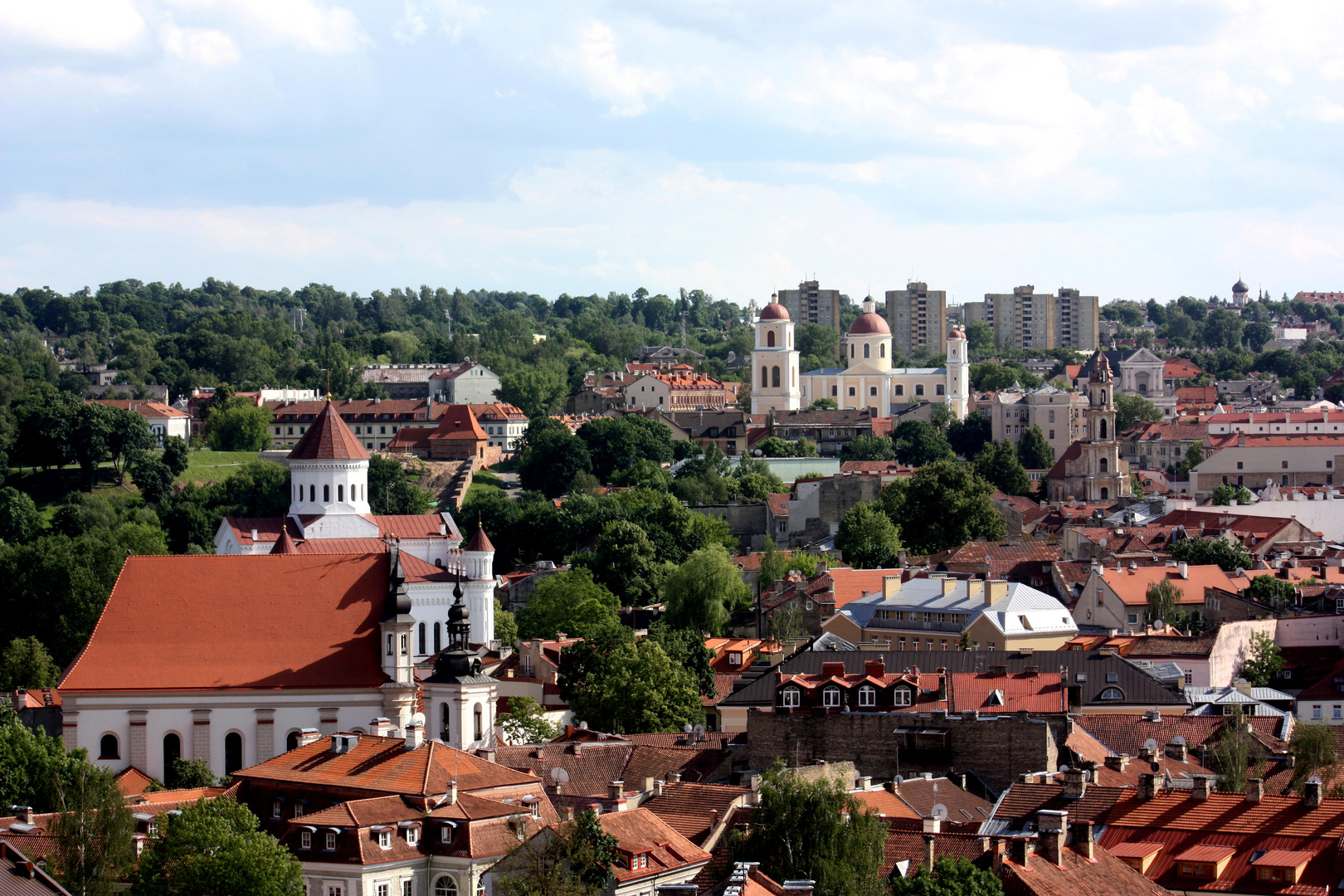 Sicht auf Vilnius