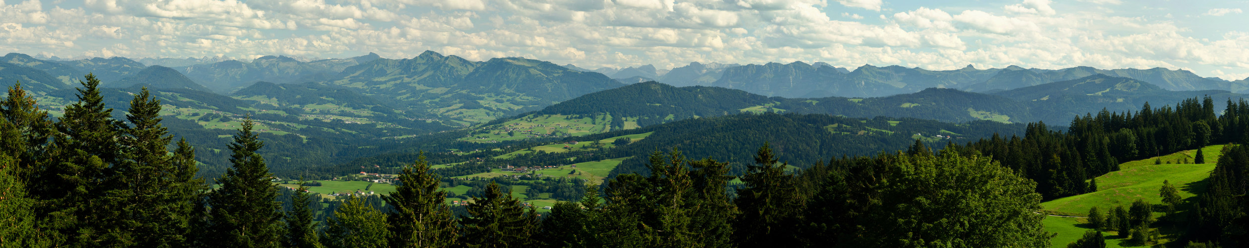 Sicht auf Vorarlberg (Pano)