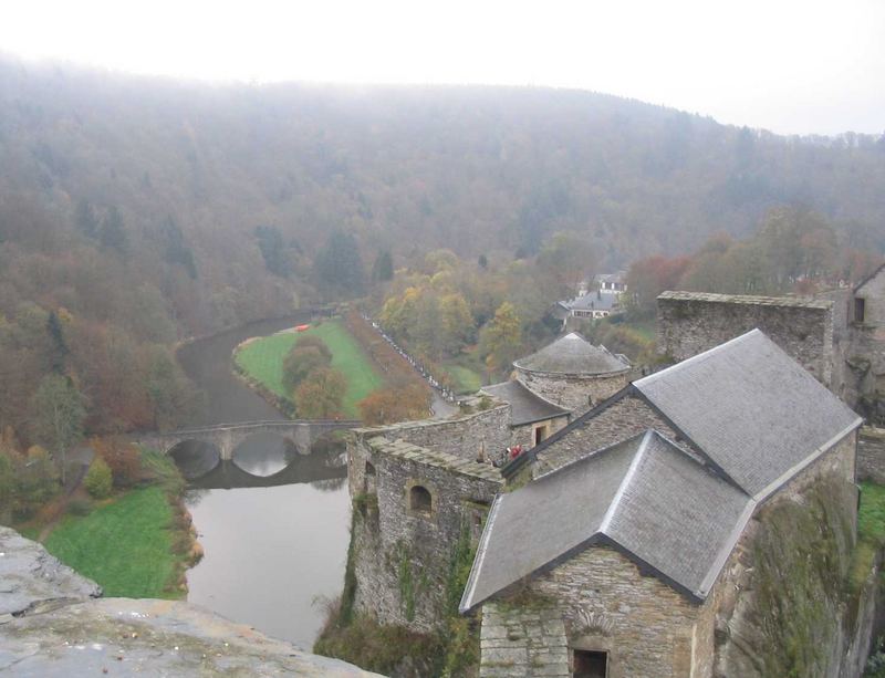 Sicht aus dem Schloss (Bouillon / Belgien)