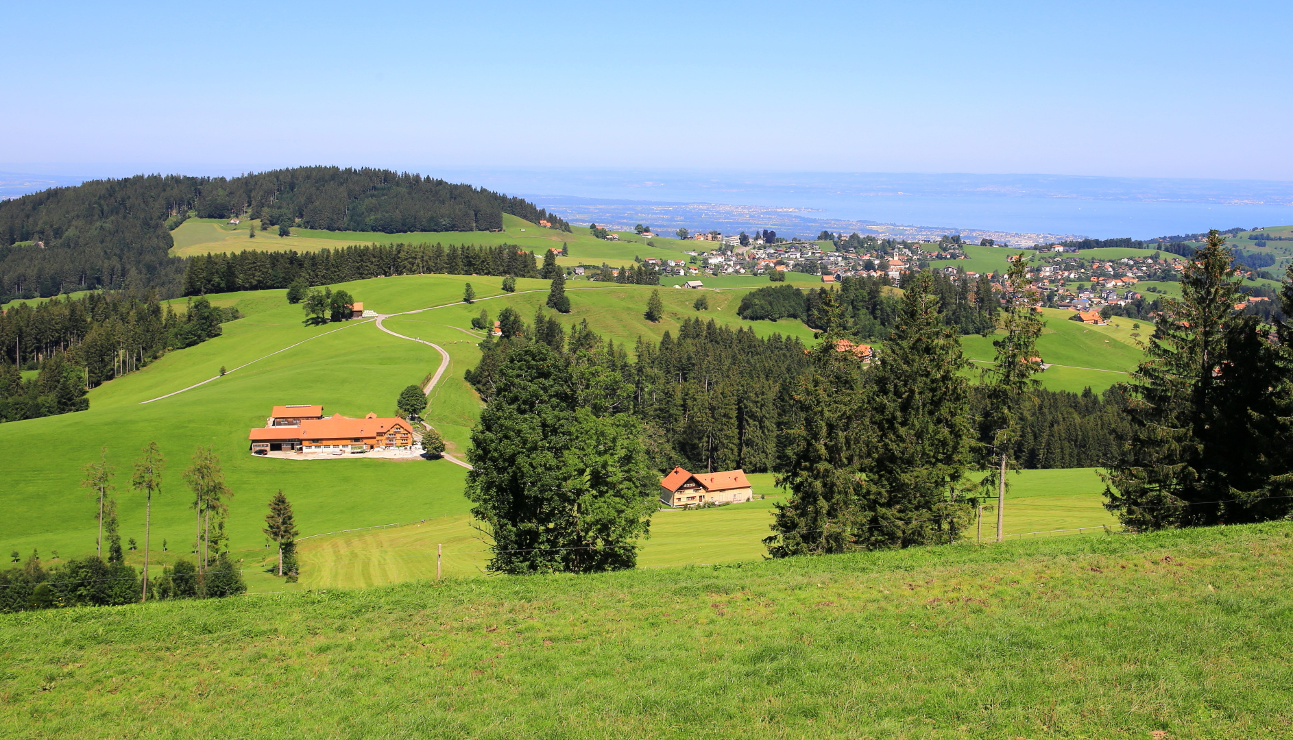 Sicht bis zum Bodensee