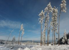 Sicht bis zum Schneeberg