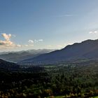 Sicht ins isartal und Karwendel!