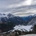 Sicht ins Puschlavertal  Graubünden Schweiz 