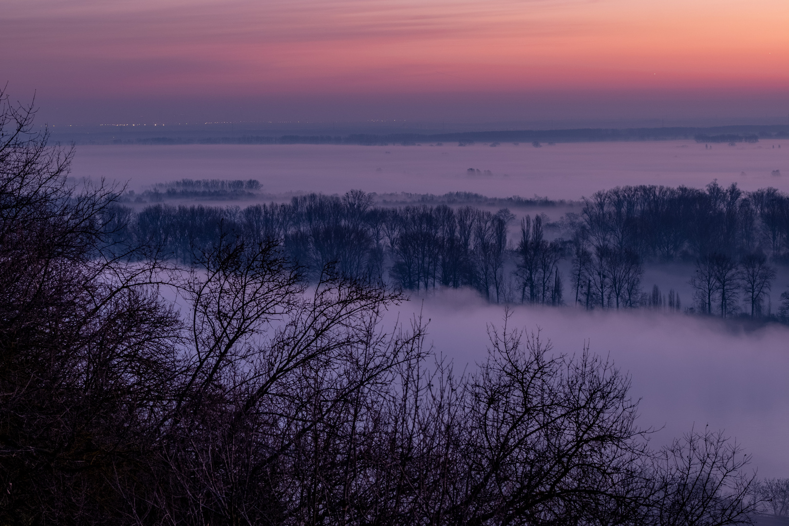 Sicht nach Frankfurt am Main