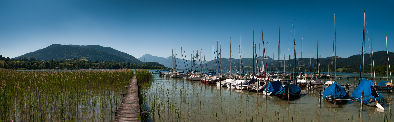 Sicht über den See