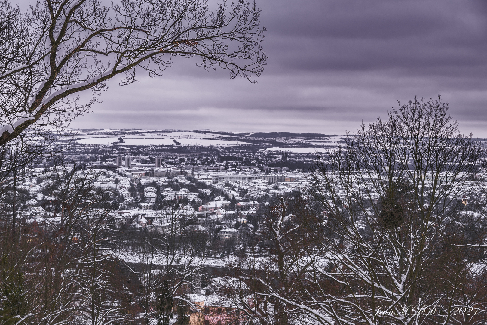 Sicht vom Friedensblick