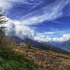 Sicht vom Katschberg ins Tal